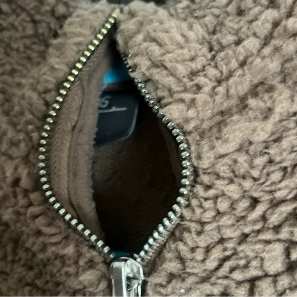 ASOS Brown Fleece Jacket - Picture 3 of 8